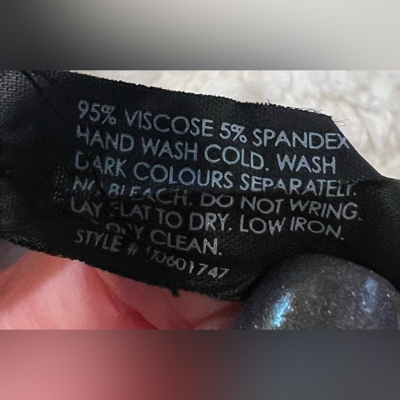 Club Monaco Stretchy striped 3/4 sleeves shirt Size Small - Picture 6 of 6